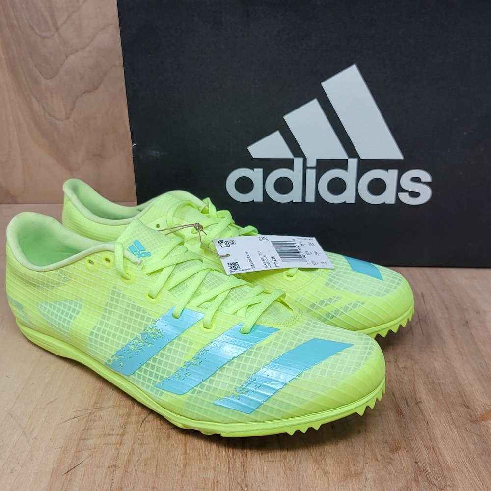 Adidas Track Shoes Womens Size 12 M Distance star Field Spike Shoes FY1225